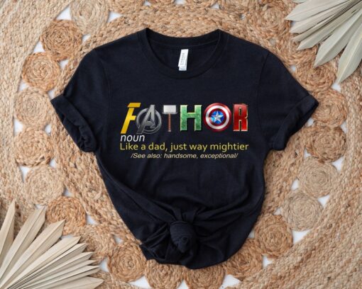 Fathor Definition Shirt, Marvelous Dad Shirt, Superhero Dad Shirt