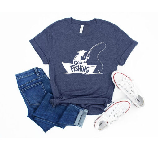 Gone Fishing Shirt, Funny Fishing Shirt, Funny Hunting T-shirt