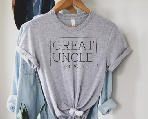 Great Uncle Shirt, Cute Uncle T-Shirt, Best Uncle Outfit, Uncle Gift Tee