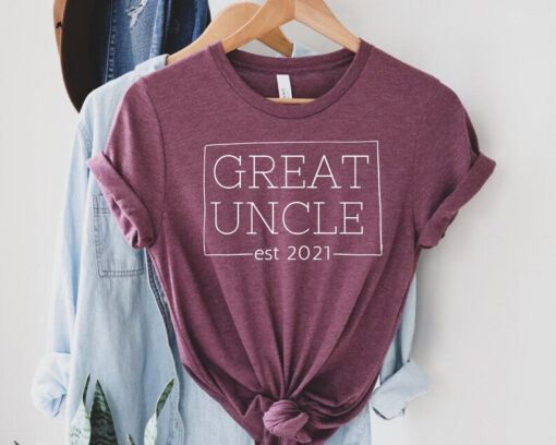 Great Uncle Shirt, Cute Uncle T-Shirt, Best Uncle Outfit, Uncle Gift Tee