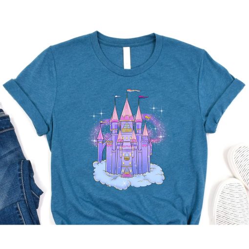 Watercolor castle Shirt, Princess castle shirt, Vacation shirt, Magical Castle Shirt, Wizard castle Shirt, Orlando Shirt, Matching Family