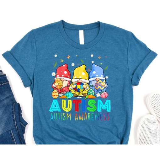 Gnome Autism Awareness Easter Day, Autism T-Shirt