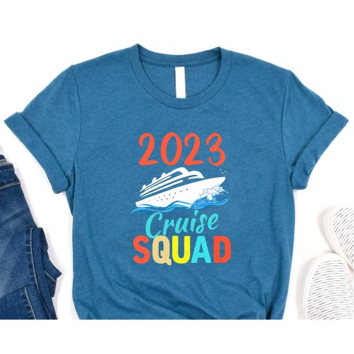 Cruise Squad 2023 Matching Family Group T-Shirt