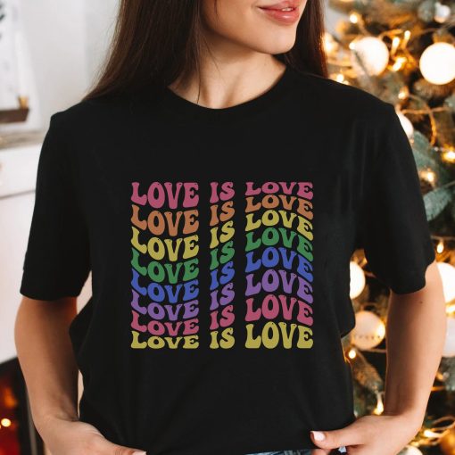 Love is Love T-Shirt, Womens Love is Love Shirt, Pride Shirt, Mens Love is Love Shirt, Kindness Shirts, LGBTQ Support Tees, Gay Pride Shirt