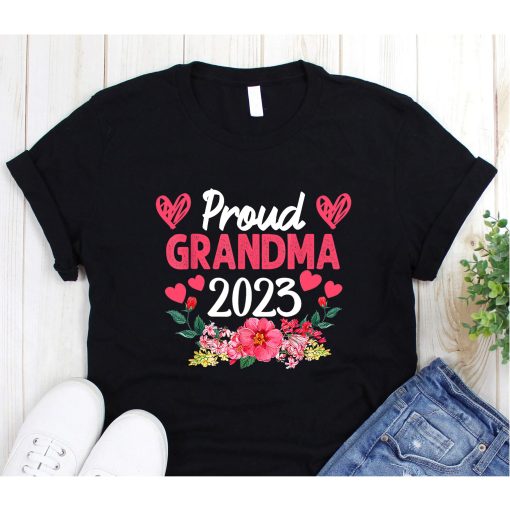 Promoted to Grandma 2023 Mothers Day Soon to be Grandma 2023, First Time Grandma Tee, Promoted To Grandma, Nana Shirt