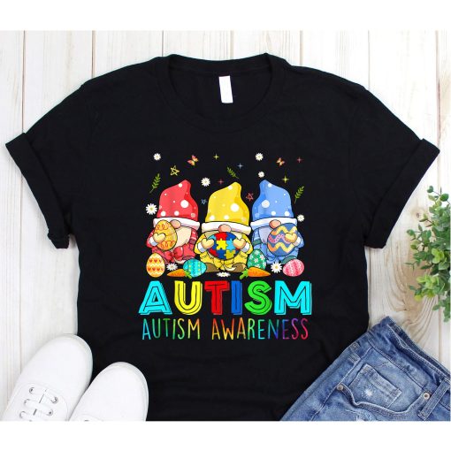 Gnome Autism Awareness Easter Day, Autism T-Shirt