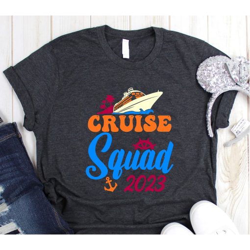 Cruise Squad 2023 Family Vacation Matching Family Group T-Shirt