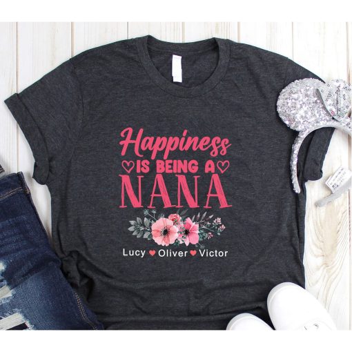 Happiness Is Being A Nana Funny Nana Mother's Day