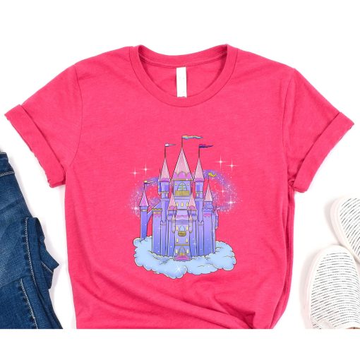 Watercolor castle Shirt, Princess castle shirt, Vacation shirt, Magical Castle Shirt, Wizard castle Shirt, Orlando Shirt, Matching Family