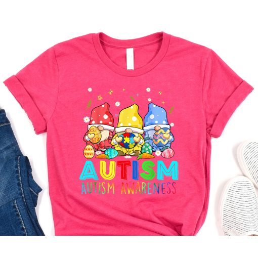 Gnome Autism Awareness Easter Day, Autism T-Shirt