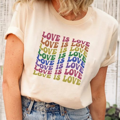 Love is Love T-Shirt, Womens Love is Love Shirt, Pride Shirt, Mens Love is Love Shirt, Kindness Shirts, LGBTQ Support Tees, Gay Pride Shirt