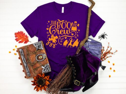 Halloween Boo Crew Shirts,Halloween Shirts,Hocus Pocus Shirts,Sanderson Sisters Shirts,Fall Shirts