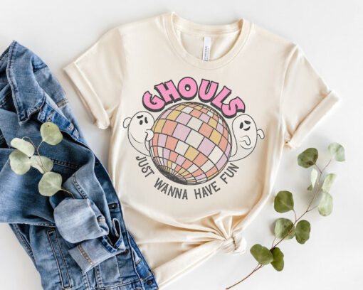 Halloween Ghouls Shirt, Halloween Boo, Funny Halloween Shirt, Halloween Retro Shirt, Halloween Party Shirt