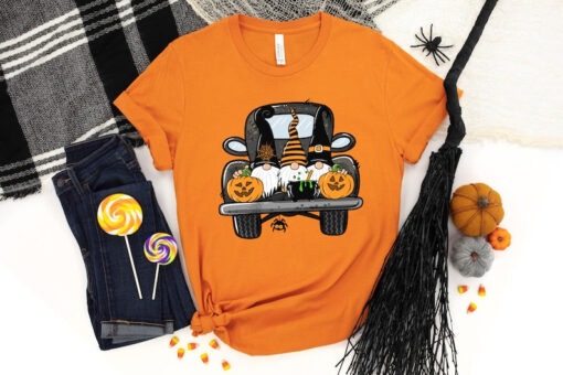 Halloween Truck Shirt, Halloween Gnomes shirt,Halloween Party,Halloween T-shirt,Hocus Pocus Shirt