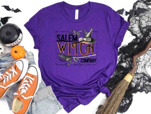 Halloween shirt, Salem Witch Company Shirt, Salem Witches, Fall Shirt, Funny Halloween Shirt, Hocu Pocu Shirt