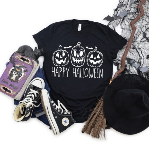 Happy Halloween Shirt,Halloween Party Shirts, Hocus Pocus Shirts,Sanderson Sisters Shirts,Halloween Outfits