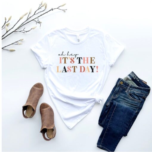 Happy Last Day Of School Shirt For Teacher & Student, Goodbye School Hello Summer Shirt