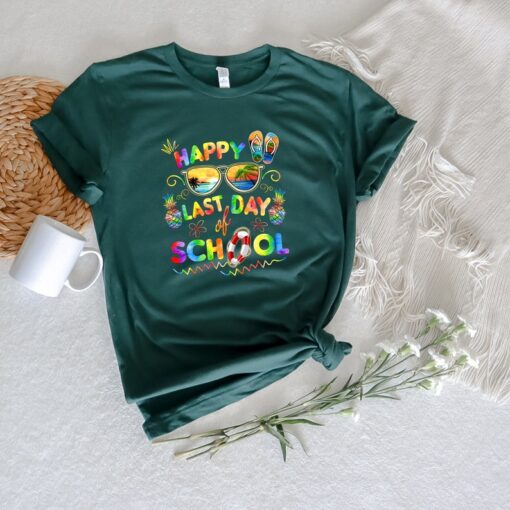 Happy Last Day Of School, End Of School Shirt, Summer Vacation Shirts, School Squad Shirt