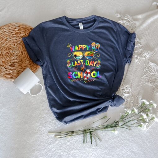 Happy Last Day Of School, End Of School Shirt, Summer Vacation Shirts, School Squad Shirt