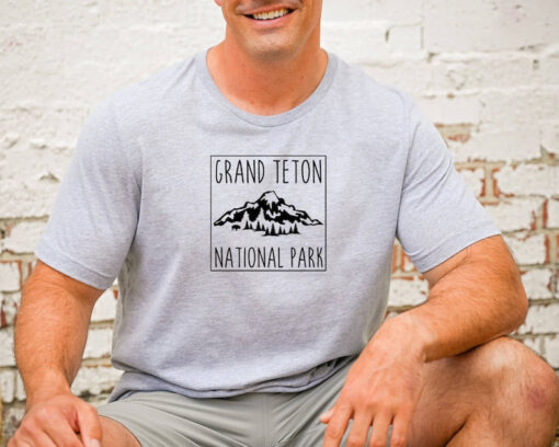 Grand Teton National Park Shirt, Hiking Shirt, National Park Shirt, Wyoming Shirt