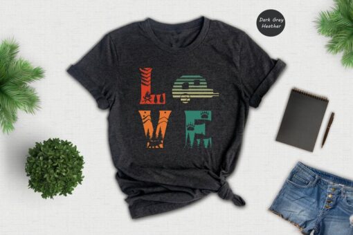 Hiking T-shirt, Love Camp Shirt, Nature Lover Shirt, Happy Camping Shirt, Adventurer Gift, Camper Shirt