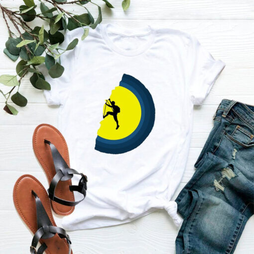 Hiking T-shirt, Rock Climbing Shirt, I Like To Get High, Alpinist Shirt, Funny Mountaineering Shirt