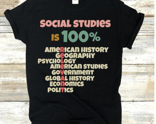 History Teacher Shirt, Social Studies is Relevant, Teacher Shirts, History Buff Gift