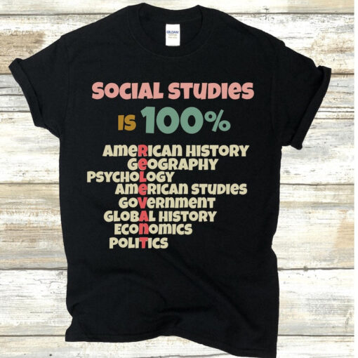 History Teacher Shirt, Social Studies is Relevant, Teacher Shirts, History Buff Gift