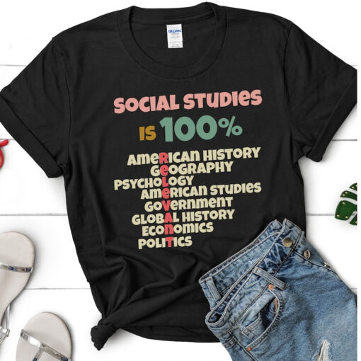 History Teacher Shirt, Social Studies is Relevant, Teacher Shirts, History Buff Gift