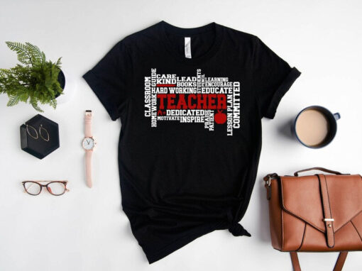 History Teacher Shirts, Teacher Appreciation Shirt, Teacher Words Art T-shirt, Gift For Teacher