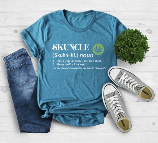 Skuncle Definition Shirt, Marijuana Uncle Shirt, Funny Uncle Shirt