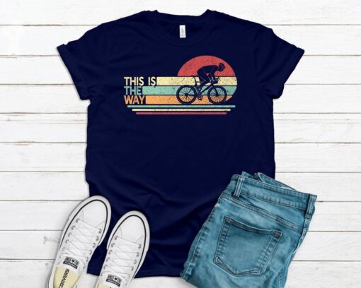 Vintage Cycling T-shirt for Men