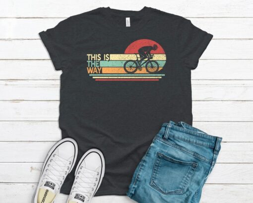 Vintage Cycling T-shirt for Men