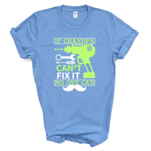 If Grandpa Can't Fix It We're Screwed, grandpa fix it shirt, grandpa shirt, grandpa gift, grandpa tee shirt