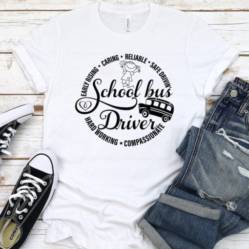 School Bus Driver Back To School Shirt, School Bus Driver T-Shirt