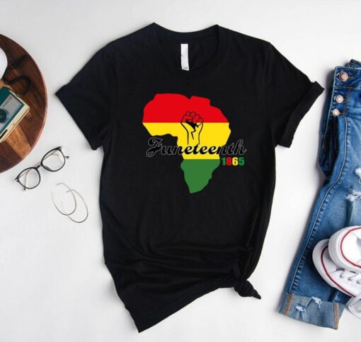 Juneteenth Shirt, Black Pride Shirt,Juneteenth Africa Independence Day Shirt,Black History Shirt,1865 Freeish Shirt