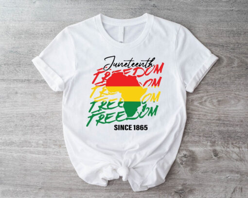 Juneteenth Shirt, Freedom Since 1865 T-shirt, Black History Sweatshirt, Black Independence Day Gift