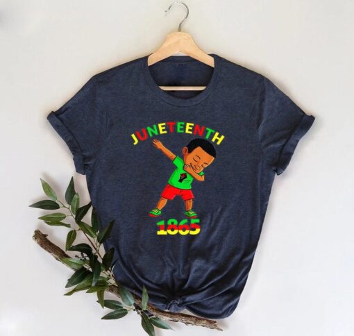 Juneteenth Shirt, Juneteenth 1865 Celebration Kids Shirt,Unisex Freeish Shirt,Boys Juneteenth Flag Shirt