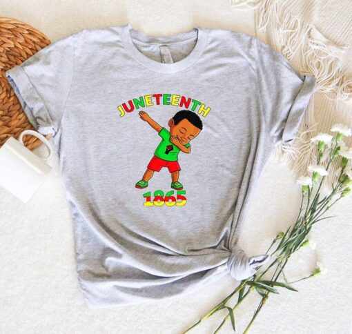 Juneteenth Shirt, Juneteenth 1865 Celebration Kids Shirt,Unisex Freeish Shirt,Boys Juneteenth Flag Shirt