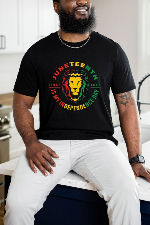 Juneteenth Shirt, Juneteenth Is My Independence Tee, Black History Shirt, Juneteenth 1865 Shirt