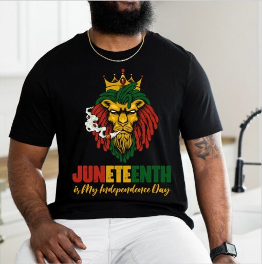 Juneteenth Shirt, Juneteenth Lion Shirt,Freeish Shirt, Black History Shirt, Black Culture Shirts, Black Lives Matter Shirt