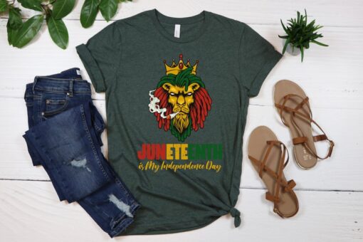 Juneteenth Shirt, Juneteenth Lion Shirt,Freeish Shirt, Black History Shirt, Black Culture Shirts, Black Lives Matter Shirt