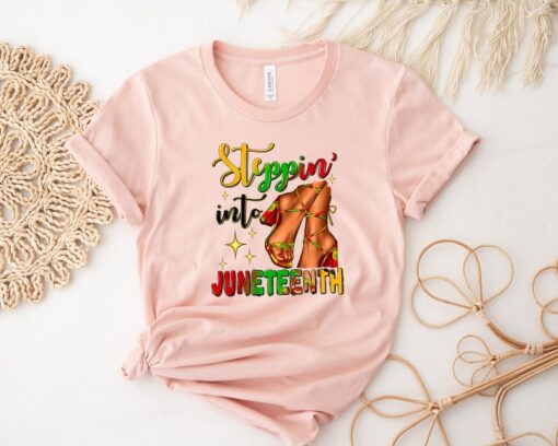 Juneteenth Shirt, Stepping Into Juneteenth Shirt, 1865 Juneteenth Shirt, Juneteenth Shirt, Freedom Shirt