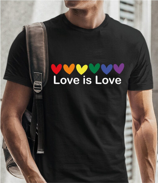 LGBTQ Ally Shirt, Love is Love Shirt, LGBTQ Pride Shirt, Women Men Kids Toddler Baby Rainbow Shirt , LGBT Shirts