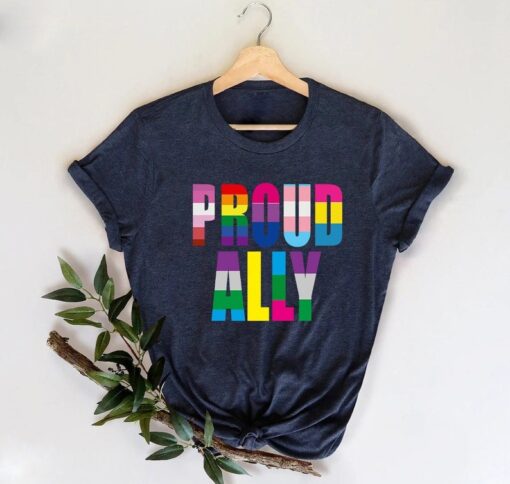 LGBTQ Ally Shirt, Proud Ally Shirt,LGBT Pride Shirt,Token Straight Friend Tee,LGBTQ Shirt,Proud Ally Tee