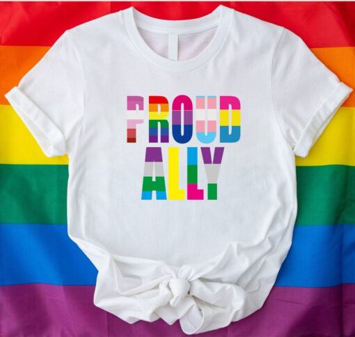 LGBTQ Ally Shirt, Proud Ally Shirt,LGBT Pride Shirt,Token Straight Friend Tee,LGBTQ Shirt,Proud Ally Tee