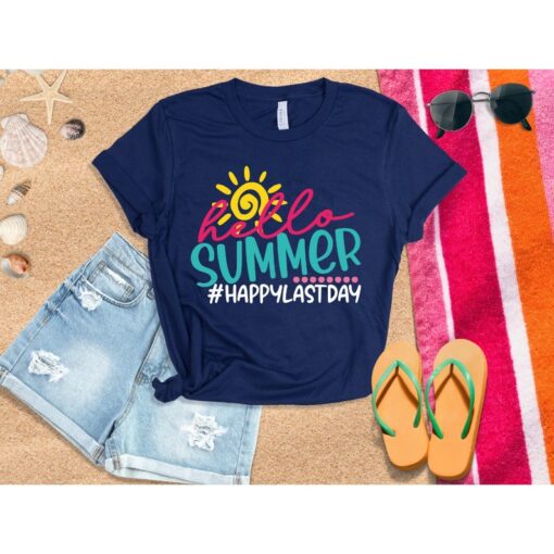 Hello Summer Happy Last Day of School Shirts, Last Day of School Shirt