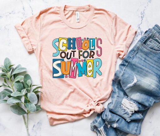 Schools Out For Summer Shirt, Last Day of School, End Of School Year