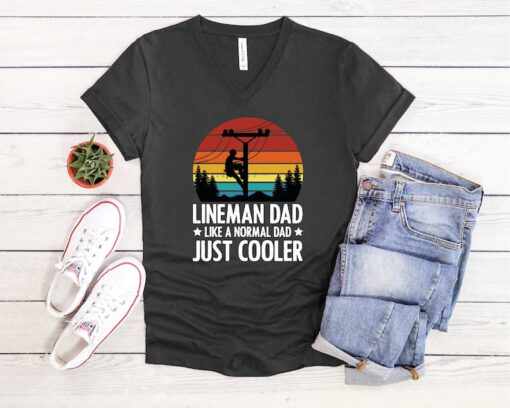 Lineman Dad Shirt, Lineman Life T-shirt, Father's Day Gift, Future Lineman, Lineman Life Shirt, Cable Worker