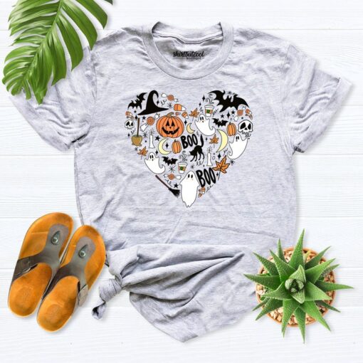 Little Things Halloween Shirt, Halloween Shirt, Halloween shirt women, Halloween Witch Heart Tee, Girl Halloween Shirt